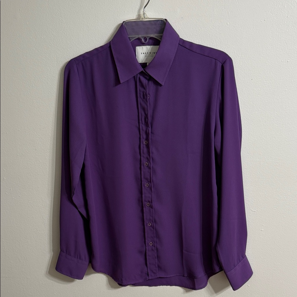 The Shirt by Rochelle Behrens No gap in Vibrant Purple